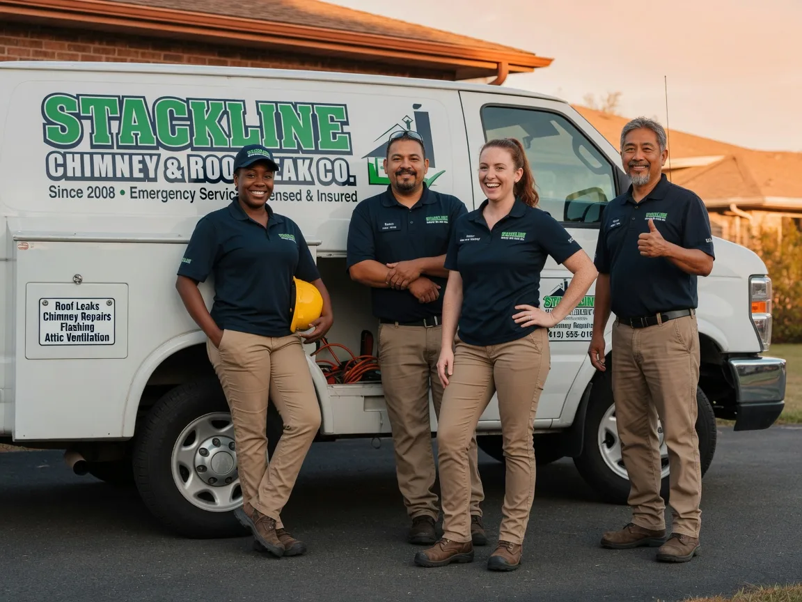 Chimney flashing repair company in Herington, KS